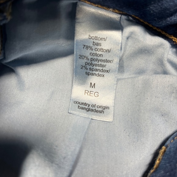 Maurices Womens Medium Blue Wash Denim Skinny Jeans Regular Fit Stretch - Picture 7 of 14